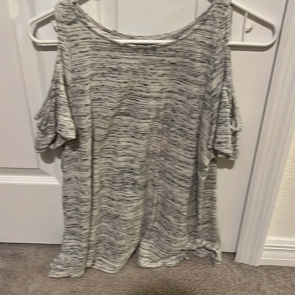 Cold shoulder shirt